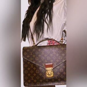 LOUIS VUITTON 89’ Serviette Conseiller Bandouliere (Preowned,Authentic&Vintage)